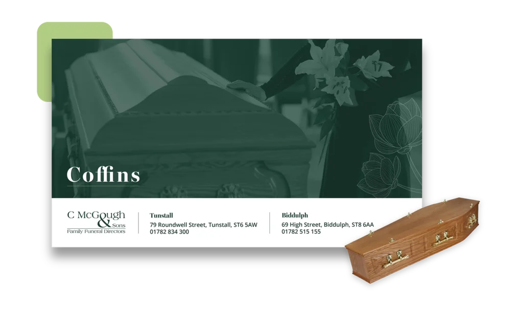 Brochure coffins