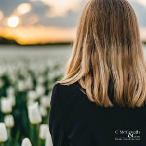 women in mourning